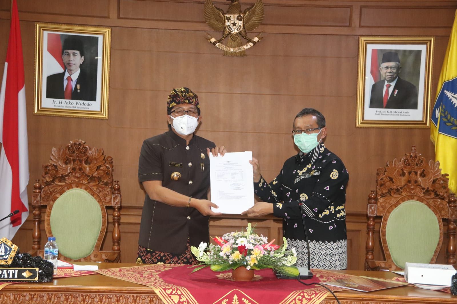 podiumnews.com-Bupati Badung Terima Entry Meeting BPK RI Perwakilan Bali